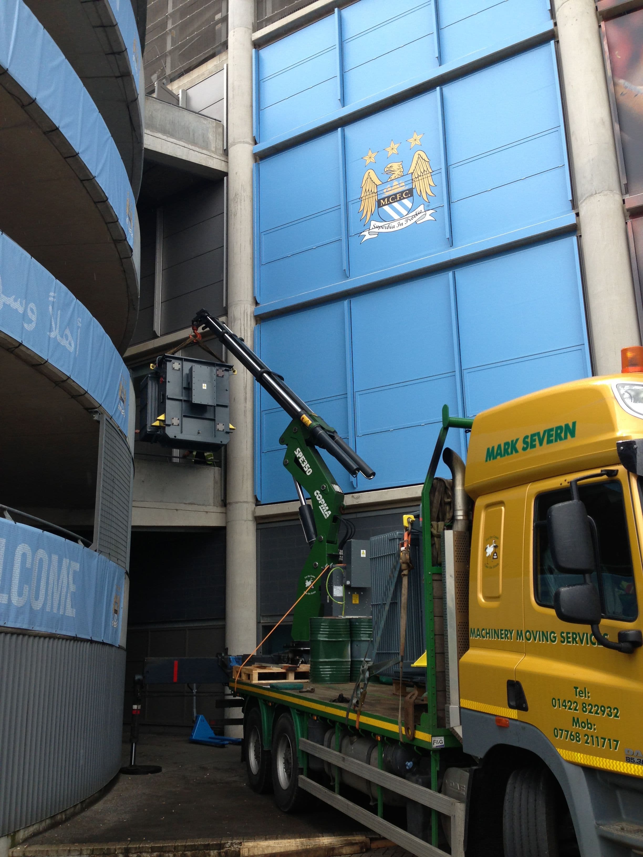 Link to case study for Man City HV Upgrade