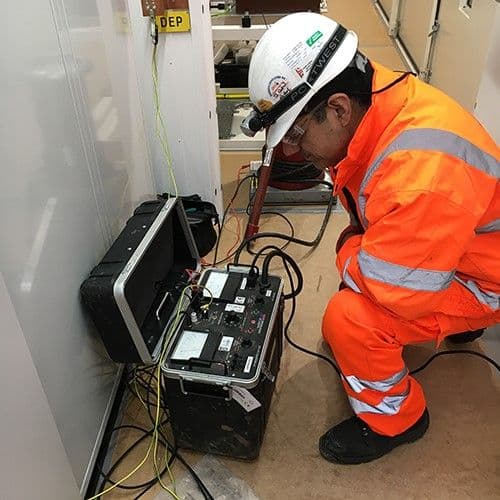 ISS commissioning engineers on site