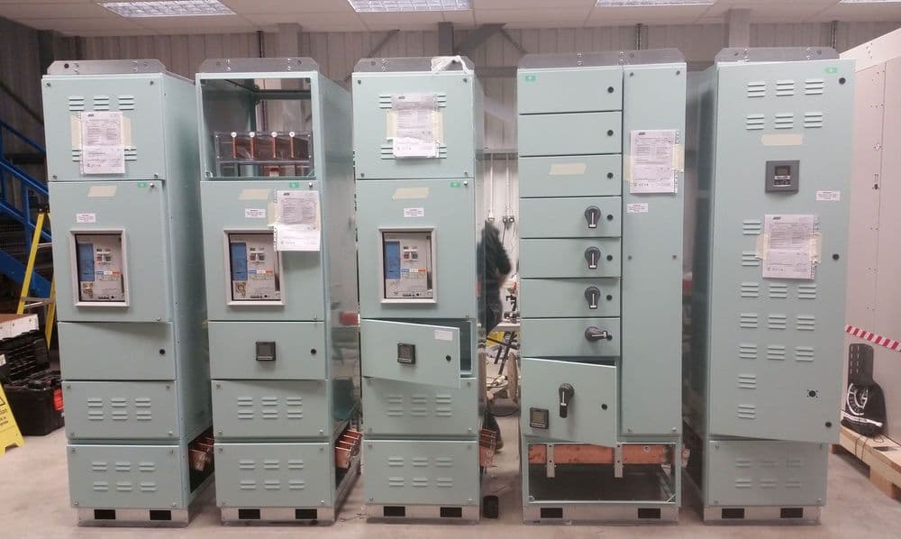 ISS custom-built low voltage switchgear panel