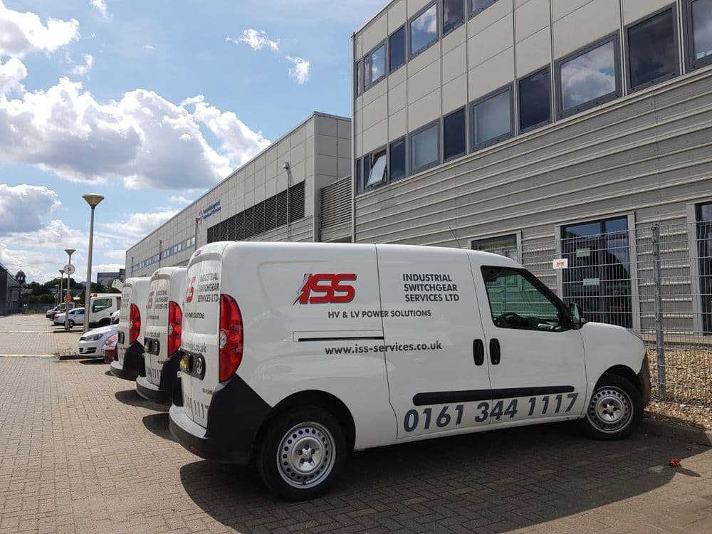 Industrial Switchgear Services van fleet