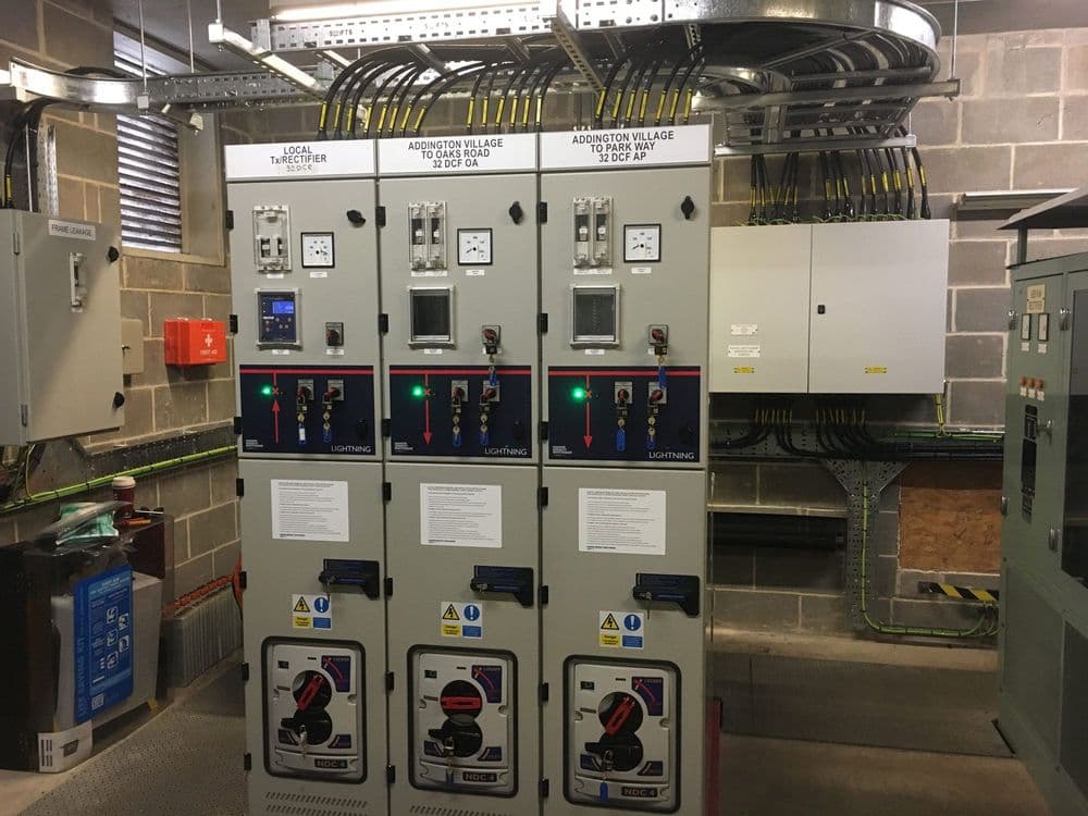 Tram network traction substation upgrade by ISS