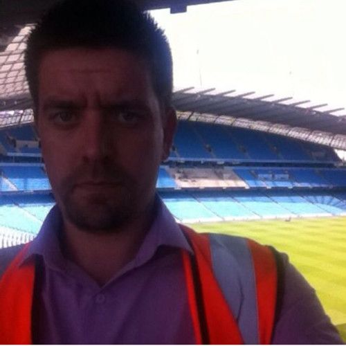 ISS Site Manager John Bower at Manchester City Etihad Stadium
