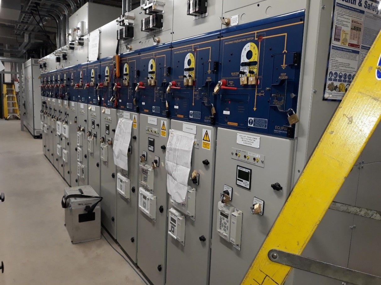 Soft drinks plant switchboard 1
