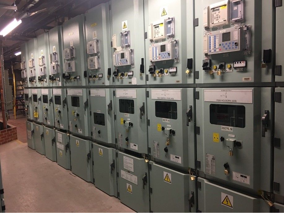 London Underground 11kV switchboard Mile End