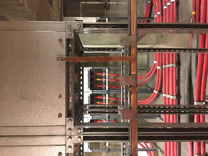 London Underground line differential protection panel