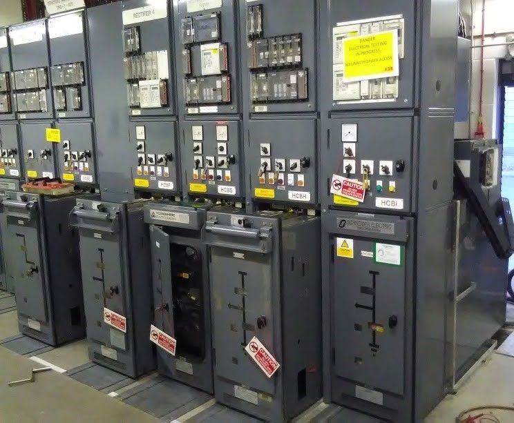 London Underground switchboard final configuration