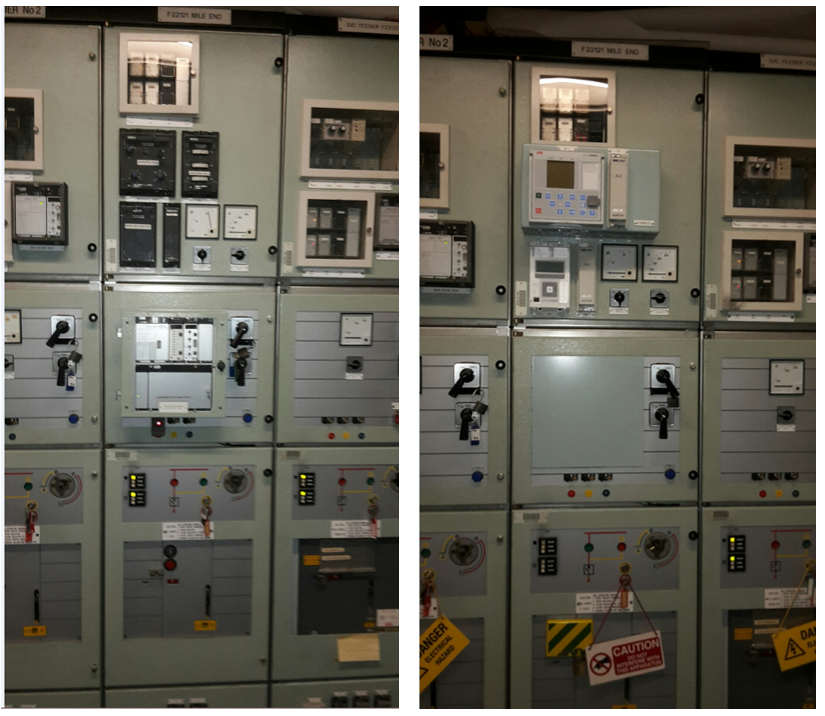 London Underground protection relay upgrade